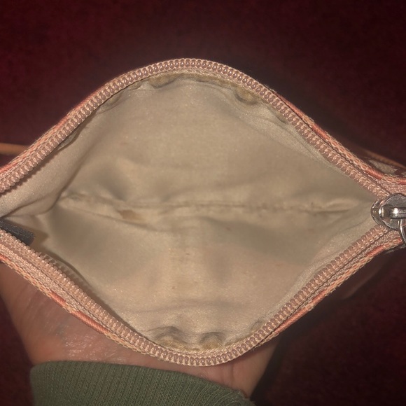 Orange coach purse w matching wallet and wristlet - Picture 7 of 7